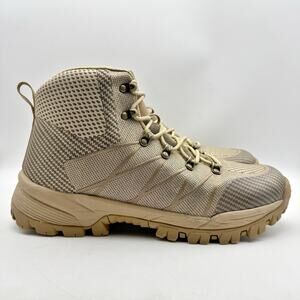 Propet Mens Traverse Hiking Mid Boots Size 12 XXWIDE Tan Brown Waterproof EUC